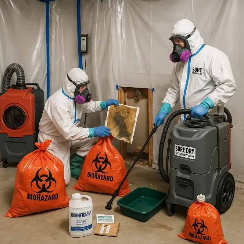Contaminated Water Handling Protocols process in Southern Pines, NC